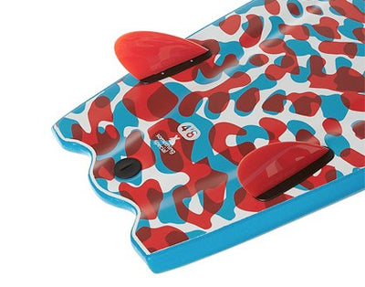 Softech Rocket Attack 4'8" Surfboard - Blue/Red/3D - Buy online today at Down the Line Surf. International shipping available.