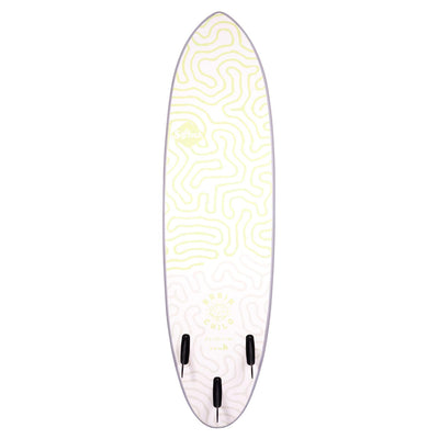 Softech Brainchild 6'6" Surfboard - Grey - Buy online today at Down the Line Surf. International shipping available.