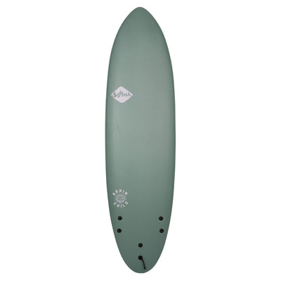 Softech Brainchild 7'0" Surfboard - Smoke Green - Buy online today at Down the Line Surf. International shipping available.