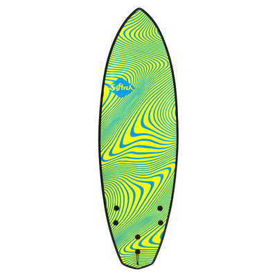 Softech Filipe Toledo Wildfire 5'3" Surfboard - Neon - Buy online today at Down the Line Surf. International shipping available.