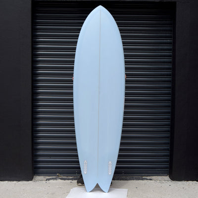 Vouch Mid Vish Surfboard - Blu Tac - 6'6" - Buy online today at Down the Line Surf. International shipping available.