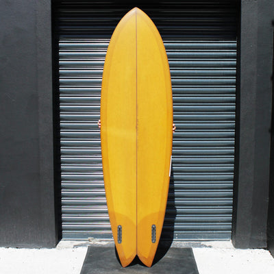 Vouch Mid Vish Surfboard - Copper - 6'6" - Buy online today at Down the Line Surf. International shipping available.
