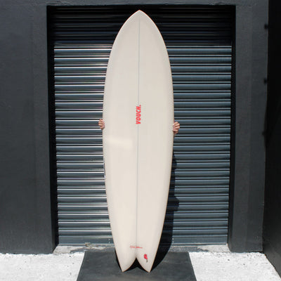 Vouch Mid Vish Surfboard - Ivory - 6'6" - Buy online today at Down the Line Surf. International shipping available.