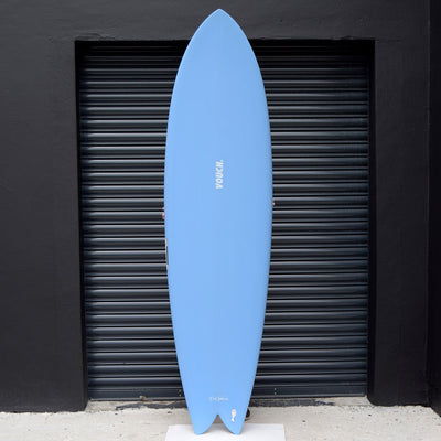 Vouch Mid Vish Surfboard - 7'0" - Pool Blue - Buy online today at Down the Line Surf. International shipping available.