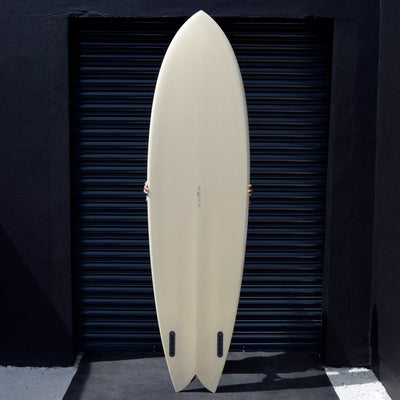 Vouch Mid Vish Surfboard - Sandstone - 6'10" - Buy online today at Down the Line Surf. International shipping available.
