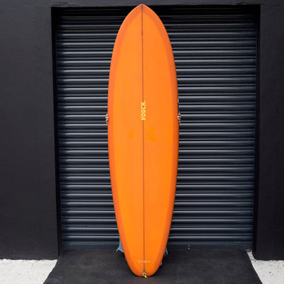 Vouch Twin Nuevo Surfboard - Burnt Orange - 6'8" - Buy online today at Down the Line Surf. International shipping available.