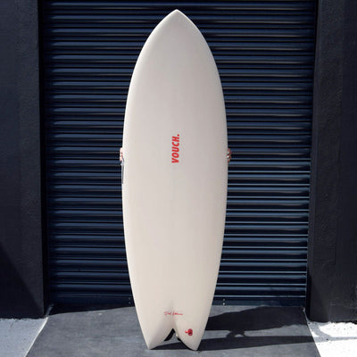 Vouch Vish Surfboard - Ivory - 5'8" - Buy online today at Down the Line Surf. International shipping available.